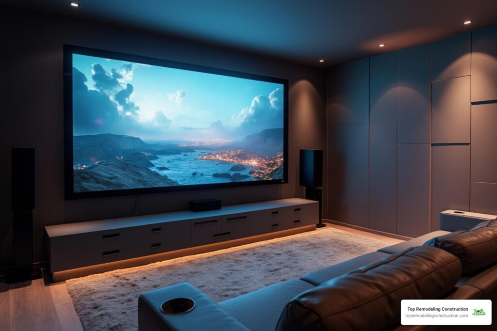 home theater installation